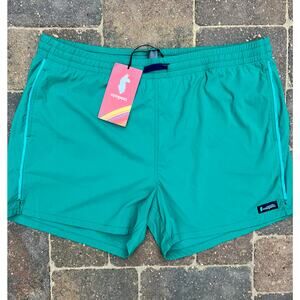 cotopaxi Teal Green Men's Swim Board Shorts